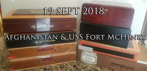 Cigars for the Troops Fourth Shipment 2018